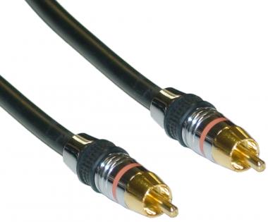 25ft Coaxial Audio Video RCA CL2 Rated Cable RG6U Gold Connecto